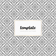 Background mandala seamless pattern vector