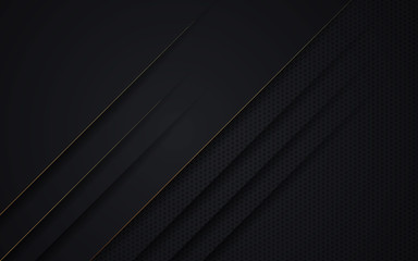 Modern abstract background black color