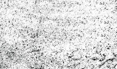 Abstract vector noise. Small particles of debris and dust. Distressed uneven background. Grunge texture overlay with rough and fine grains isolated on white background. Vector illustration. EPS10.