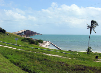 Florida Keys, Flagler, Railroad, Highway 1, Bridges, Florida Keys, Florida, USA