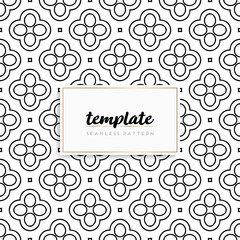 Background mandala seamless pattern vector