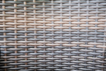 Synthetic rattan texture weaving background black