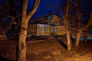 Lord's house.The estate of the Pushkin family. The poet Pushkin visited and lived in this house...