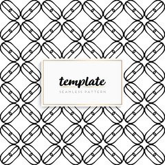 Background mandala seamless pattern vector