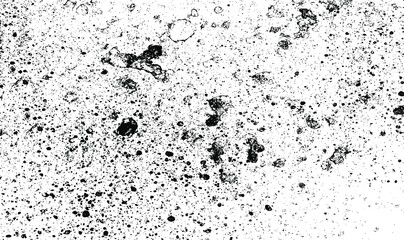 Rough black and white texture vector. Distressed overlay texture. Grunge background. Abstract textured effect. Vector Illustration. Black isolated on white background. EPS10.