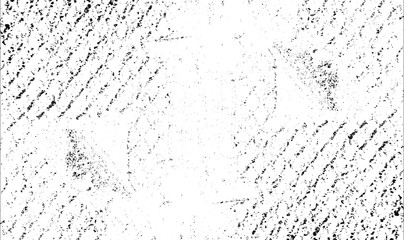 Rough black and white texture vector. Distressed overlay texture. Grunge background. Abstract textured effect. Vector Illustration. Black isolated on white background. EPS10.