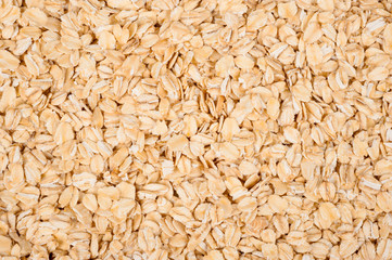 Background of oatmeal. Healthy eating