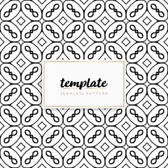 Background mandala seamless pattern vector