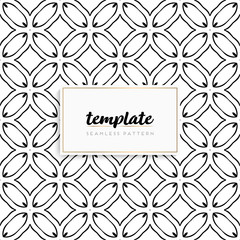 Background mandala seamless pattern vector