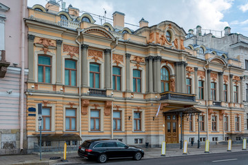 Saint Petersburg,  former mansion of E. P. Repnin on  promenade  Anglais