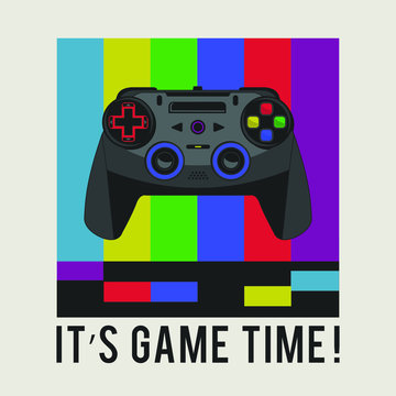 gamepad illustration for graphics 