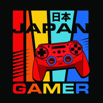 vector illustration gamepad 