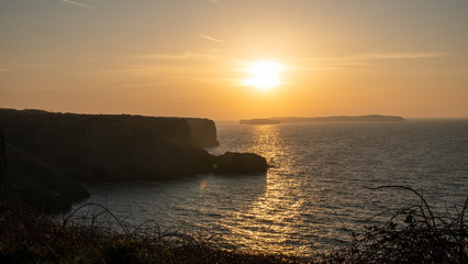 Sunrise photo from the West Coast of Wales 