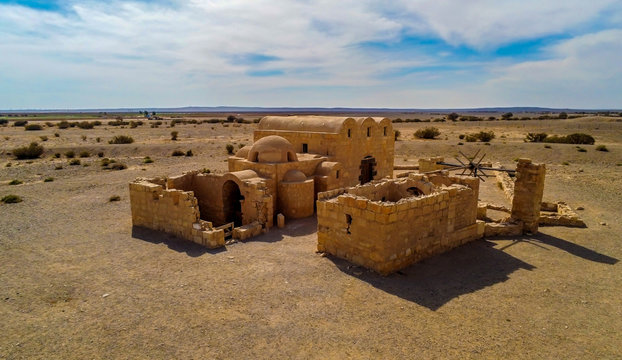 Castle Amra, Jordan Ancient Tourist Destination 