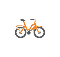 Bicycle related icon on background for graphic and web design. Creative illustration concept symbol for web or mobile app