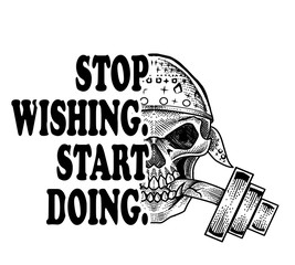 Gym quotes motivation-vector