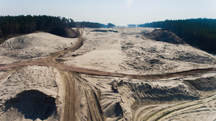 PRzekop Mierzei Wiślanej Dron z lotu ptaka © Marcin
