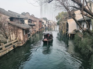 the canal in the old town