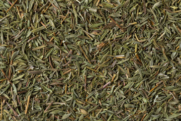 Dried Thyme close up