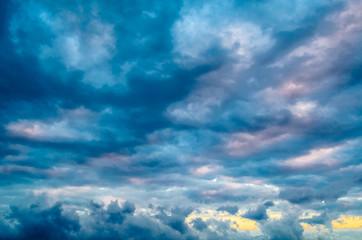 Obraz premium Cloudy sky background