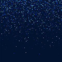 Blue Galaxy Digital Space Template. Dark 