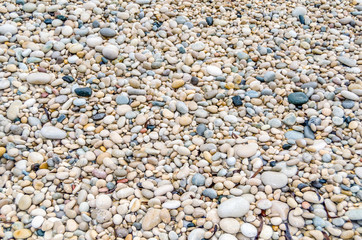 Beach stones background