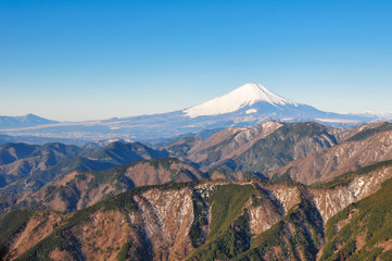 富士山, 雪, 絶景, 風景, 青空, 自然