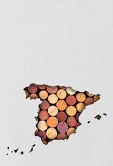 Spanish wine concept