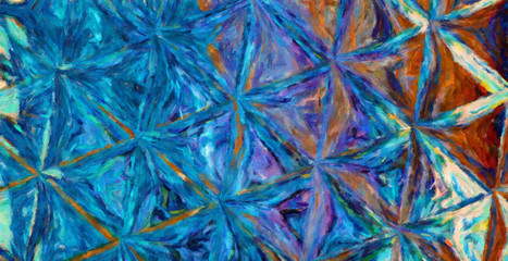 Pretty bright colors abstract background, fashion art print pattern with fractal elements and geometric effects, design backdrop for fabric and textile, beautiful cover, flyer, card and web advertise