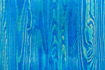 Blue abstract wooden texture with natural pattern, plank background
