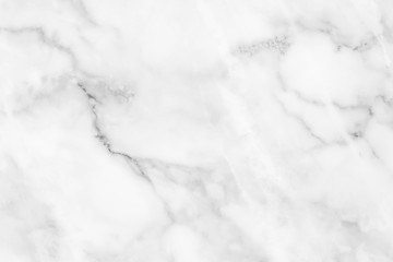 white marble texture with natural pattern for background or design art work.