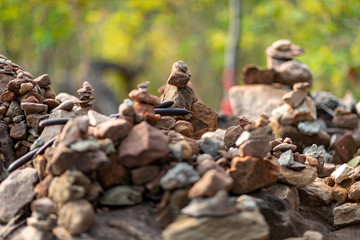 staked rocks