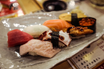 Fresh and Tasty Japanese Sushi
