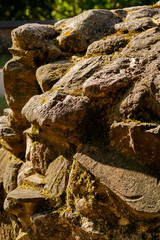 Natursteinmauer