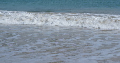 Sea wave on the beach