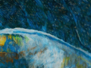 Abstract geometric artwork, background pattern for design flyer, banner, card, big size advertising prints and web decorating. Fabric or textile decor pattern. Digital art texture for creative product