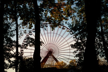 Riesenrad im Pl&auml;nterwald