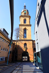 The Tower Hafenmarktturm in Heilbronn, Germany, Europe