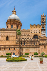 Fototapeta na wymiar Cathedral of Palermo, Sicily