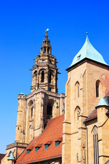 Obraz premium The Church Kilianskirche in Heilbronn, Germany