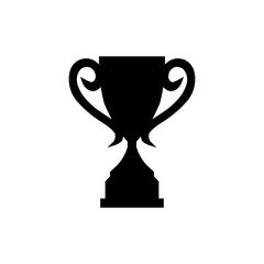 Trophy icon vector. champions cup icon illustration.