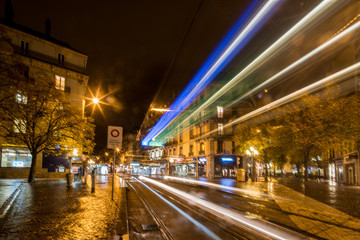 Fototapeta na wymiar tram grenoblois