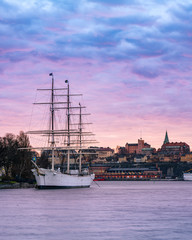 Fototapeta na wymiar Stockholm City, Sunrise