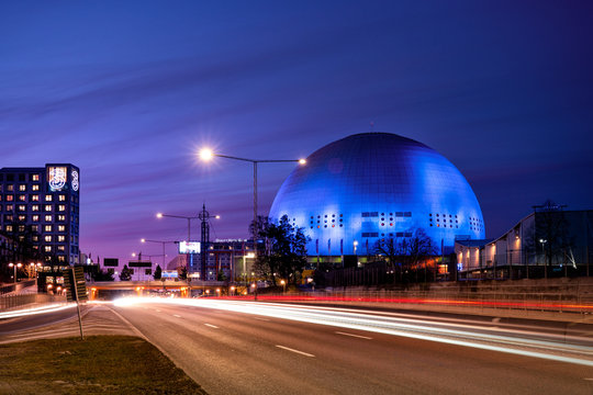 Stockholm Globe, unik compostion