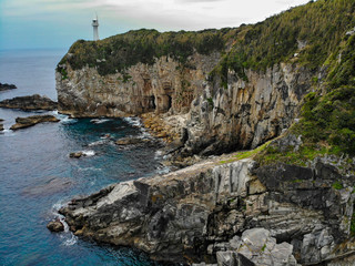 ドローンのある生活 (日本 - 高知 - 足摺岬)