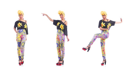 Girl preparing for summer vacation