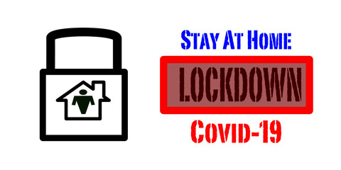 Lockdown to stop COVID-19 Coronavirus outbreak