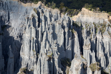 Fototapeta na wymiar Putangirua Pinnacles Wairarapa, New Zealand