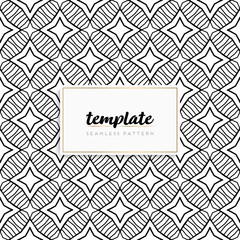 Background mandala seamless pattern vector