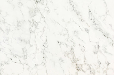 White marble texture background with natural gray pattern,